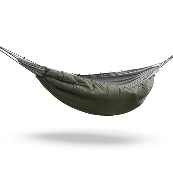 Multifunktionel varm vinterhængekøjetæppe/poncho til camping og vandreture