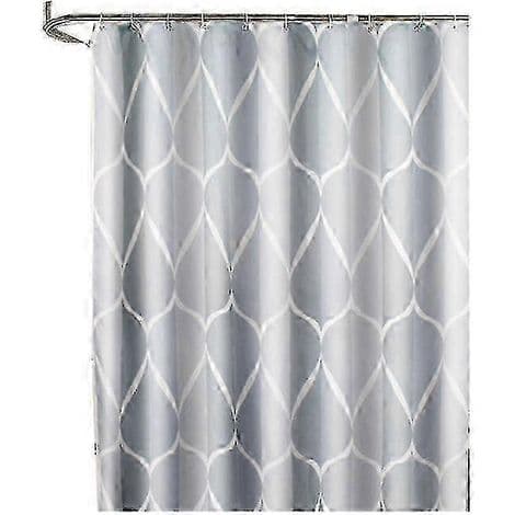 Dusjforheng 200x200cm. Vanntett. Vaskbart. Muggresistent. Laget av polyester.