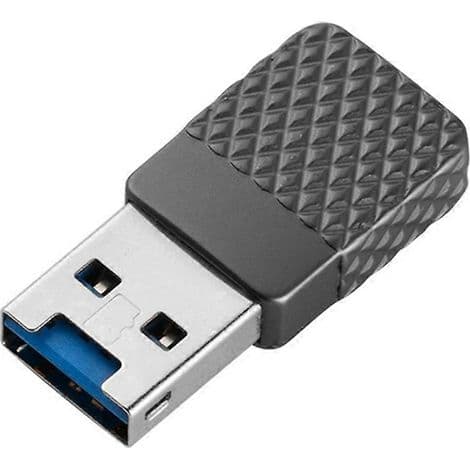 USB 3.0 minneskortläsaradapter för PC, laptop och surfplatta.
