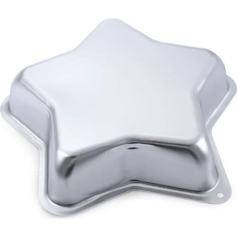 Femspisset stjerneformet kakeform - Aluminiumslegering - For hjemmebaking - 1 stk
