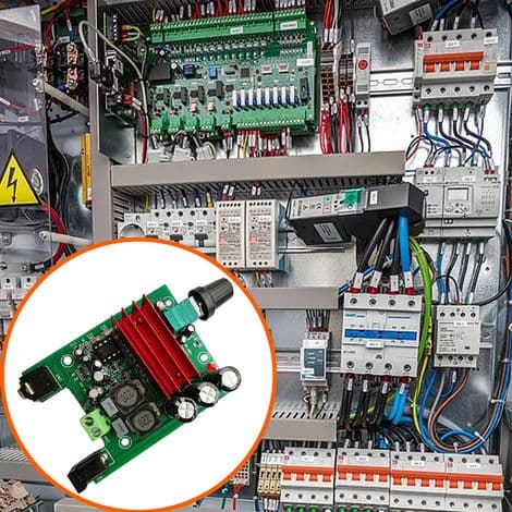 Monoforstærker - TPA3116D2 - 100 W - 8 til 25 V DC - Til Subwoofer