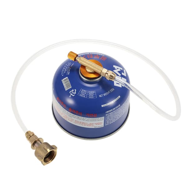 LPG påfyllingsadapter for campingovn, flat sylinderkobling, gasskonverterer