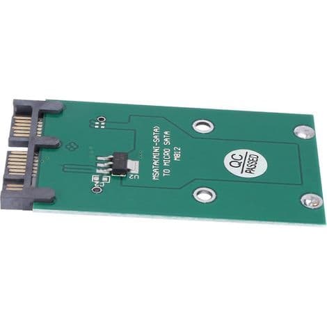Mini PCI-E MSATA SSD - Micro-SATA 1,8 tuuman sovitinkortti