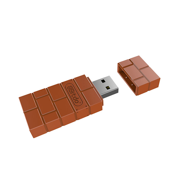 8Bitdo trådløs USB-adapter for Nintendo Switch, Windows Mac, Raspberry Pi trådløs mottaker