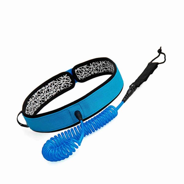 Surfebrett midjetau 7mm 3m elastisk spiral SUP Stand Up Paddleboard Leash