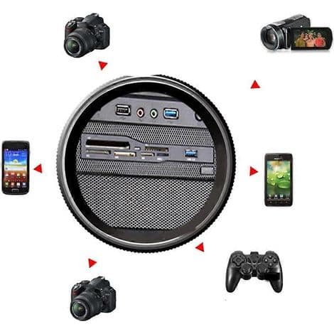 Intern USB 3.0-kortläsare. Multifunktionell multimediapanel. M2.MSO/SD/MS/XD/CF