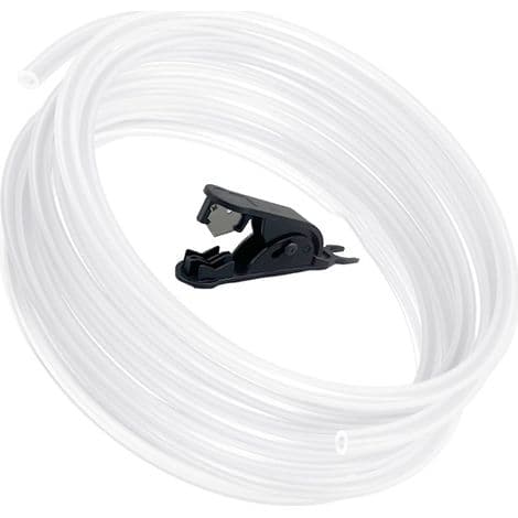 PTFE-slange 2,5 mm x 4 mm, 5 m – Kompatibel med Bambu Lab/Creality – Ideel til 3D-printere. Filament