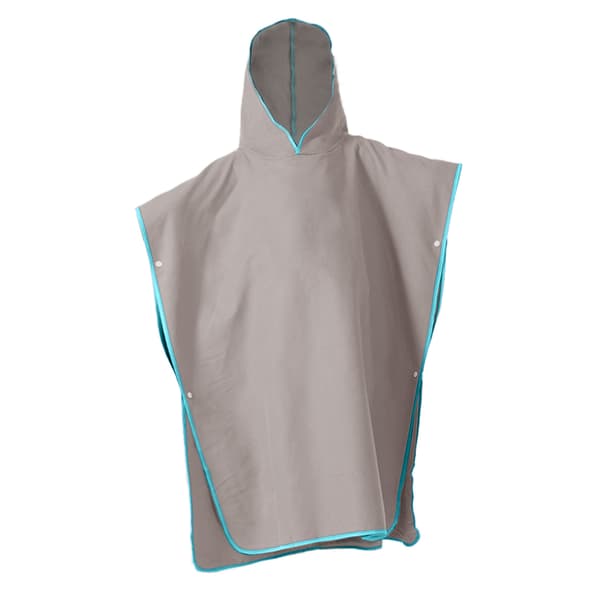 Badehåndklæde med hætte til børn, hurtigtørrende poncho-håndklæde, blødt og holdbart til strand og pool