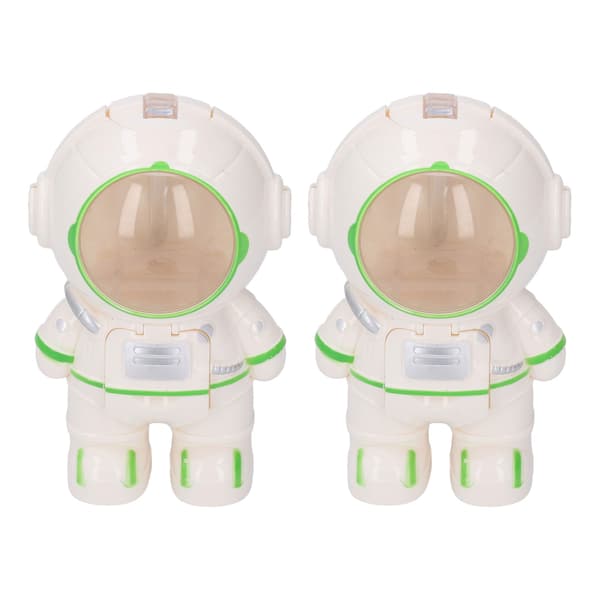 2 st Astronaut Vattendispenserkopp 250 ml med Bärbart Bälte för Utomhusresor Beige