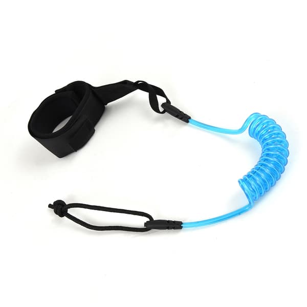 Ankelrem för Surfbräda och SUP 1,2m/4ft Lindad Elastisk TPU med Kardborre