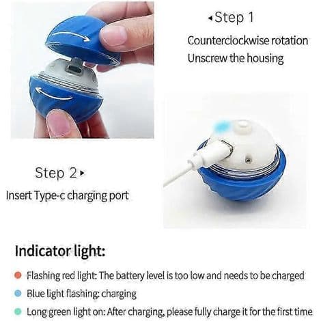 Automatisk hoppebold til hunde. Holdbart og langtidsholdbart legetøj. USB genopladeligt.