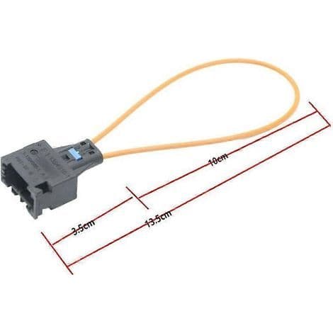 MOST Fiberoptisk Loop Breakout Han- og Hun-adapterkit til BMW Mercedes-Benz