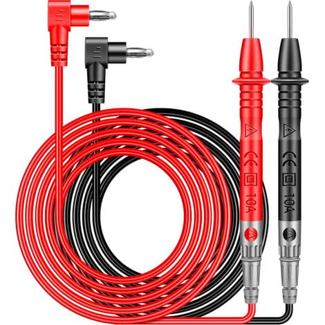 PT840 Digitalt Multimeter 1000V 10A. Universalprobe. Testledning. Nål. Pen. Kabel. Strøm- og voltmeter tester
