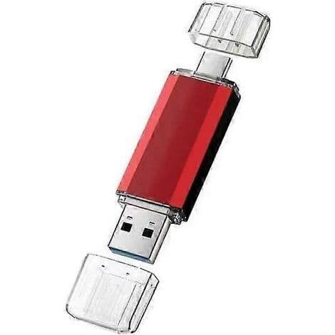 32GB USB-C OTG flashdrev (FAT32-format) høj hastighed til datalagring – USB 3.1