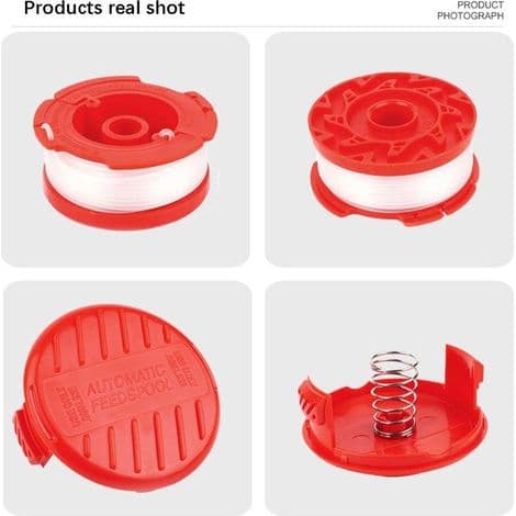 Passer til CMZST065CMZST120SC nylonsnelleklippehode. Klippetråd. Klippesnelle: 1,65 mm diameter. Antall sneller