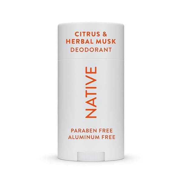 Native Deodorant Aluminiumfri Luktfjerner og Deodorantbalsam for Langvarig Duft