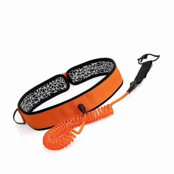 Surfbrætstrop 7mm Talje 10ft Viklet SUP Stand Up Paddleboard Leash