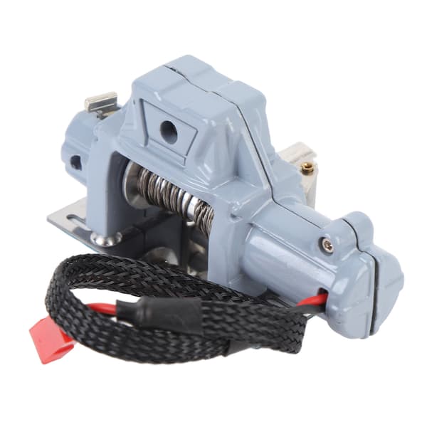 Metalsimuleringskran til 1/10 skala RC Crawler Bil, Erstatning for SCX10 Grå