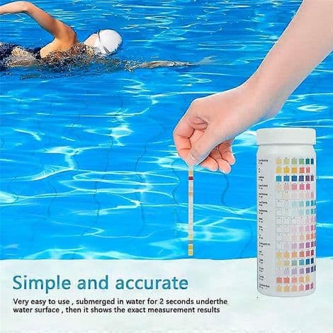 Premium 16-i-1 dricksvattentestkit. För dricksvatten. 100 exakta vattentestremsor.