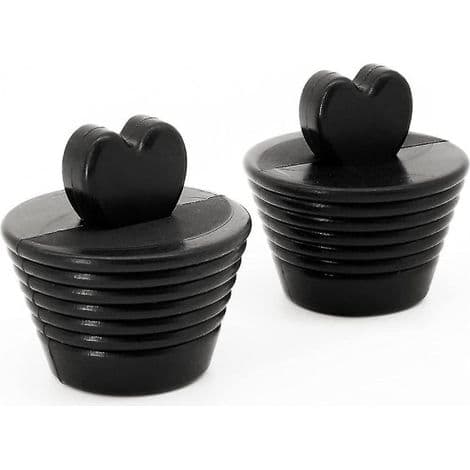 Set med 2 universella badkarspluggar