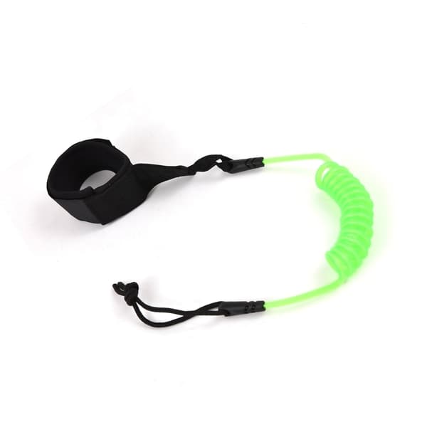 Ankel leash til surfbræt 1,2m/4ft elastisk oprullet SUP surf kano TPU