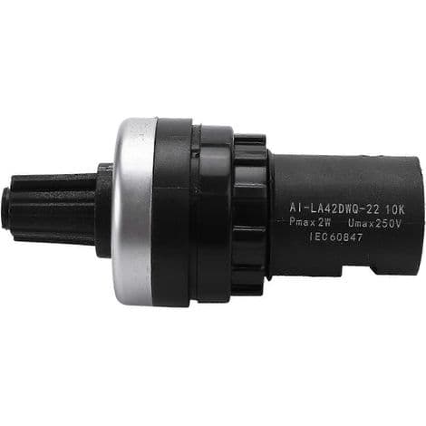 10 kΩ potentiometer. 22 mm regulator. Hastighedsregulator til frekvensomformer.