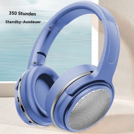 Bluetooth-hovedtelefoner - Aktiv støjreduktion - Trådløse - On-Ear - Bluetooth 5.3 - Op til 9M rækkevidde - 1 stk.