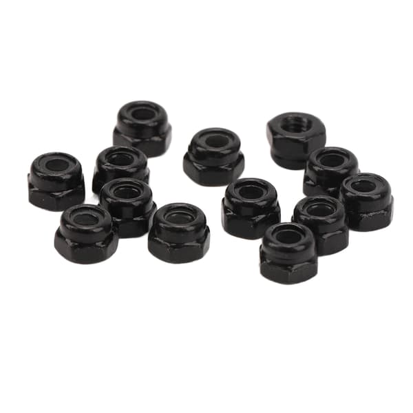 40 st RC hjullåsmutter M2.5 Järn Hex för 1/18 Traxxas klätterbil