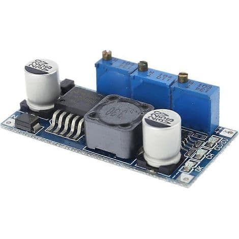 LM2596 justerbar DC-CV step-down strømforsyningsmodul for DC-DC LED-driver (ny)