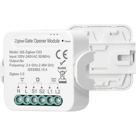 ZigBee Garageportåbner – Google Home App – Ideel til garager, hjemmeautomatisering og sikkerhed