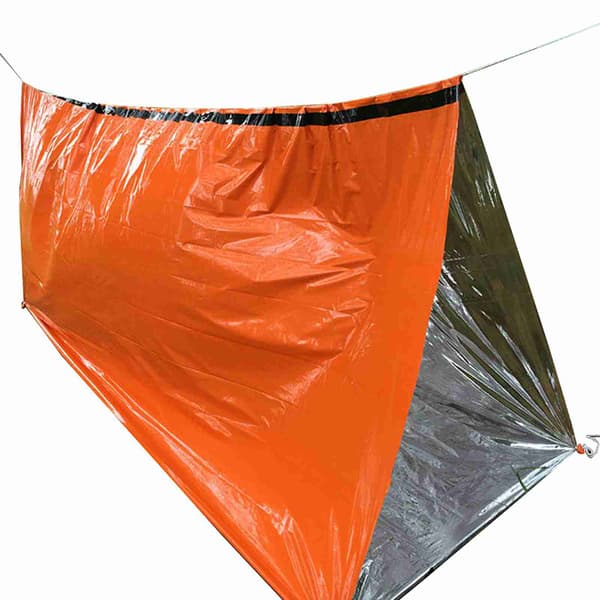 Lätt PE Aluminiserad Nödsovsäck för Camping, Vandring, Utomhusöverlevnad