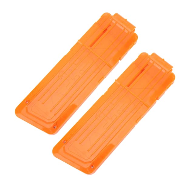 2 STK 15-Pilelader til Blødt Skydespil, Orange Plasttilbehør