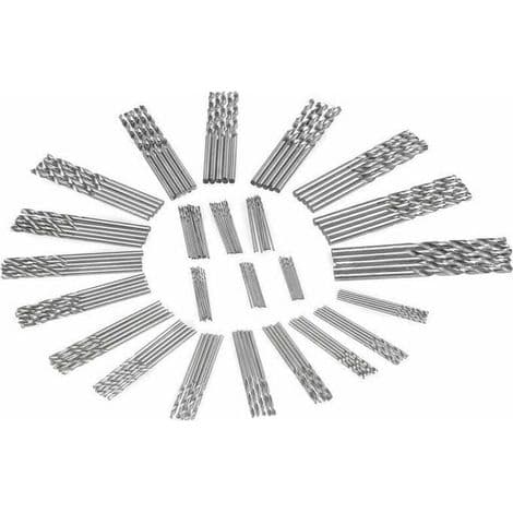 150-dele HSS Titanium Mikrobor sæt, 0,4mm-3,2mm, til træ og metal.