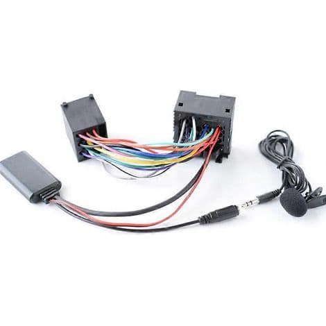 10-bens Bluetooth stereo AUX-adapter til BMW E46 bilradio
