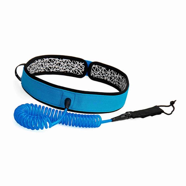 Surfebrett midjetau 7mm 3m elastisk spiral SUP Stand Up Paddleboard Leash