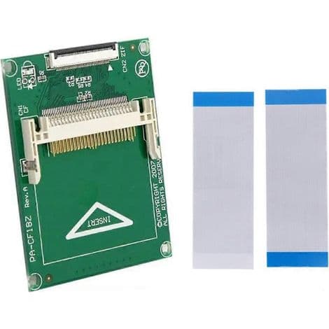 Sovitin Compact Flash CF -kortille 1,8 tuuman ZIF/CE-kiintolevylle kannettavaan tietokoneeseen