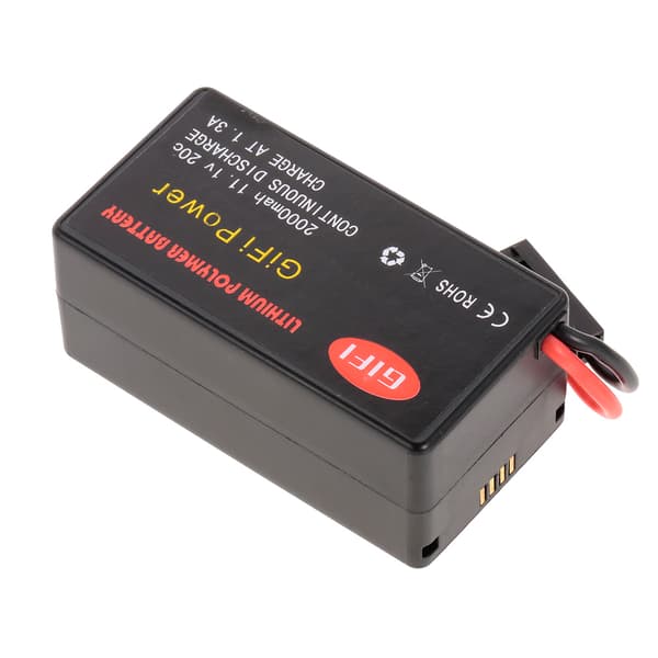 11.1V 2000mAh 20C LiPo-batteri til Parrot AR.Drone 1.0 2.0 Quadcopter