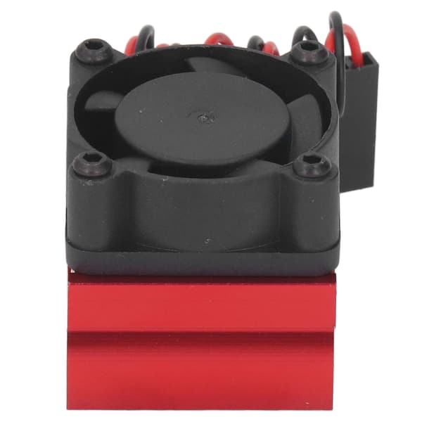 Køleventilator til Traxxas 1/18 RC-motor, tilbehør til fjernstyret bil, rød