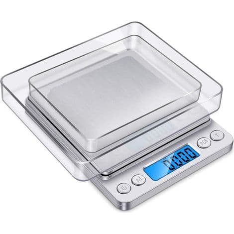 Digital platformvægt 0,1 g/500 g