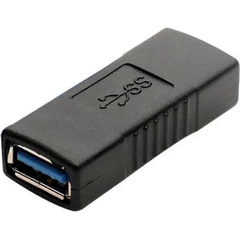 USB 3.0 A hun-til-hun konverteringsadapter. Samlingsstik. Kabelsamler.