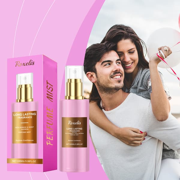 100ml/æske Roxelis Jasmin Duftende Bodyspray: Let, Frisk, Langvarig, Elegant og Charmerende til Dates