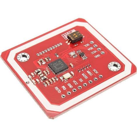 NXP RFID V3 PN532 NFC-modulkit. Nærfeltskommunikation (NFC) læser. I2C/SPI-interface. HSU med S50 Whi