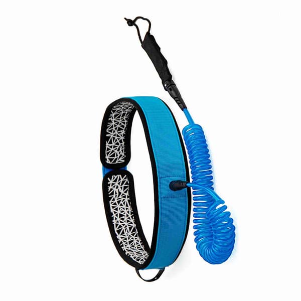 Surfebrett midjetau 7mm 3m elastisk spiral SUP Stand Up Paddleboard Leash