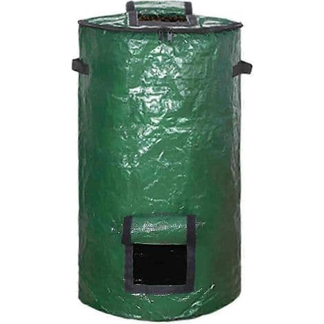 Kompostpose. Genlukkelig kompostspand til fermentering. Kompostpose til haveaffald (visne blade) - lh1