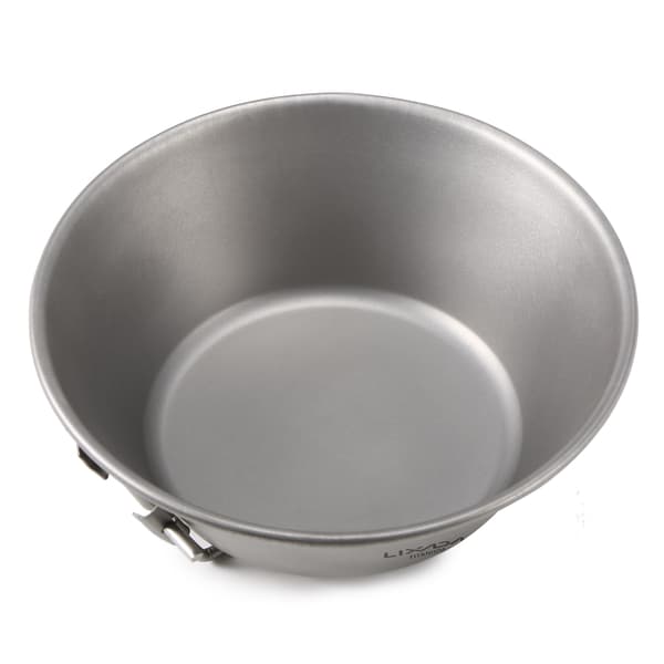 260 ml titaniumkop med foldbart håndtag til camping, vandreture, backpacking, picnics