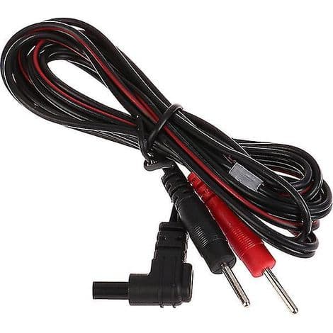 Elektroterapi elektrode kabel til TENS massageapparat. 2,35 mm forbindelse