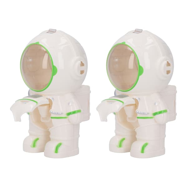 2 st Astronaut Vattendispenserkopp 250 ml med Bärbart Bälte för Utomhusresor Beige