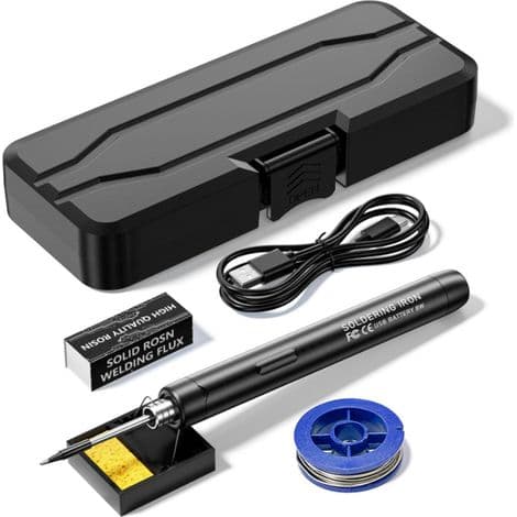 USB Smart Loddekolbe 300-450°C – Bærbar, Multifunktionel – Ideel til reparation, elektronik og værksteder