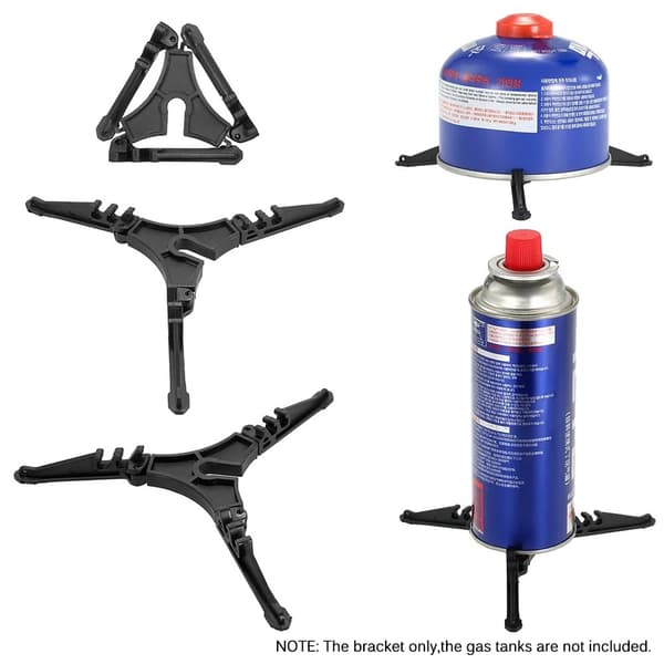Campingkogesæt med 3000W foldbar brænder og tankholder til camping og backpacking