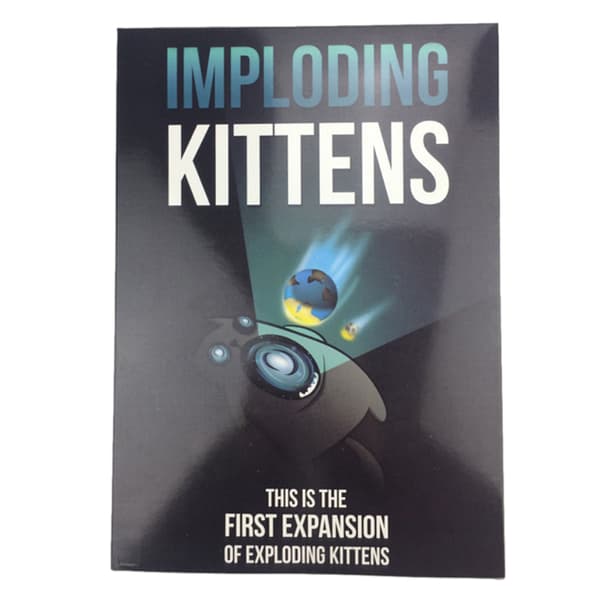 Exploding Kittens -korttipeli - Aito hologrammi perheelle ja juhliin - Aikuisille ja lapsille